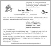 eine Anzeige