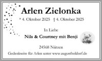 eine Anzeige