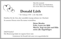 eine Anzeige