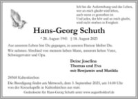 eine Anzeige