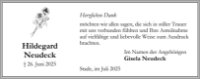 eine Anzeige