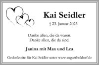 eine Anzeige