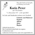 eine Anzeige