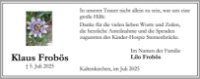eine Anzeige