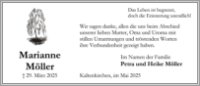 eine Anzeige
