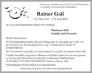 eine Anzeige