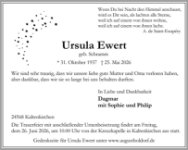 eine Anzeige
