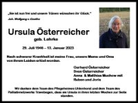 eine Anzeige