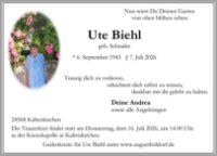 eine Anzeige