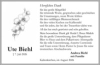 eine Anzeige